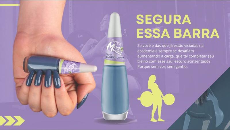 Imagem de Esmalte impala movimenta! 7,5 ml