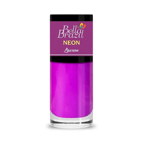 Esmalte Neon Lacrou Bella Brazil 8Ml