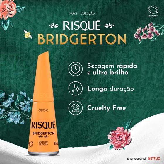 Imagem de Esmalte Risque Bridgerton Querida Leitora