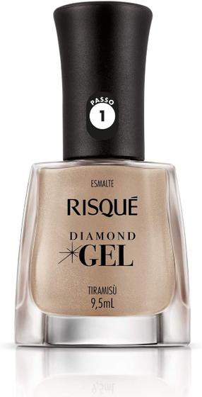 Esmalte Risque Diamond Gel 9,5 ml - Tiramisú Barato Renveda Menor preço em Esmalte Risque Diamond Gel 9,5 ml - Tiramisú Barato Renveda