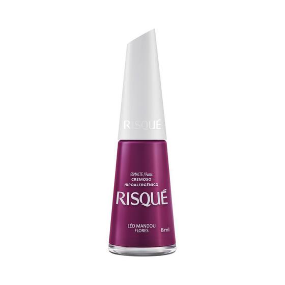 Esmalte Risqué Homens Que Amamos Léo Mandou Flores - Esmalte - Magazine ...