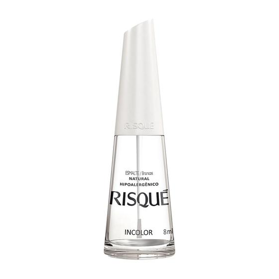 Imagem de Esmalte Risqué Incolor Natural Hipoalergênico com 8ml