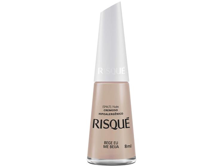Imagem de Esmalte Risqué Nude Cremoso Bege Eu Me Beija