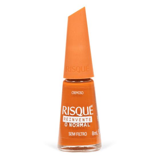 Imagem de Esmalte Risqué Nude Cremoso Sem Filtro 8ml