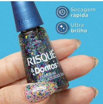 Imagem de Esmalte risque ousadia na ponta dos dedos 8ml