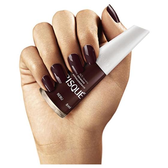 ESMALTE RISQUÉ VERMELHO CREMOSO REBU