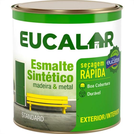 Imagem de Esmalte Sintetico Eucalar 1/16 Aluminio