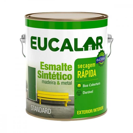 Imagem de Esmalte Sintetico Eucalar 3,6Lt Amarelo