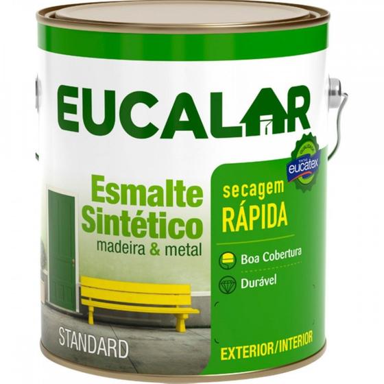 Imagem de Esmalte Sintetico Eucalar 3,6Lt Conhaque