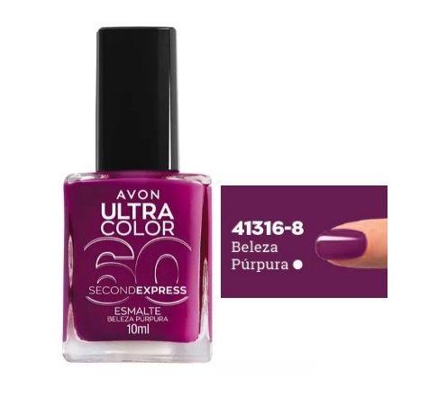 Imagem de Esmalte Ultra Color 60 Second Express 10ml - cor Beleza Púrpura