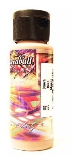 Imagem de Esmalte Underglaze Para Cerâmica Speedball 1015 Brown