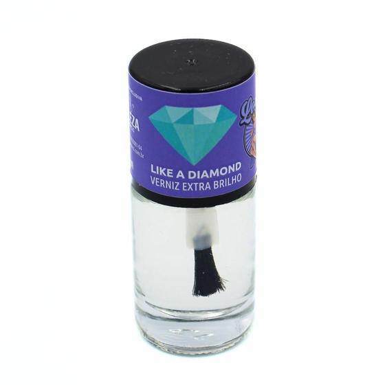 Imagem de Esmalte Verniz Extra Brilho Like a Diamond Beleza Express 11ml