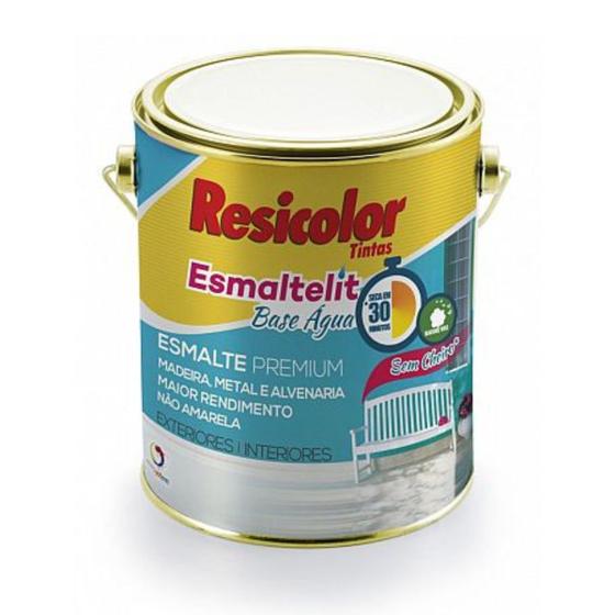 Imagem de Esmaltelit Branco Acetinado 3,6l  Resicolor