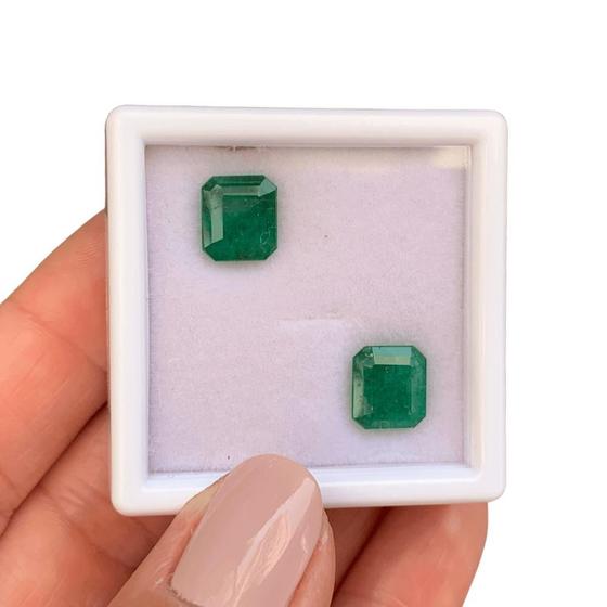 Imagem de Esmeralda Baguete Retangular 6,48ct