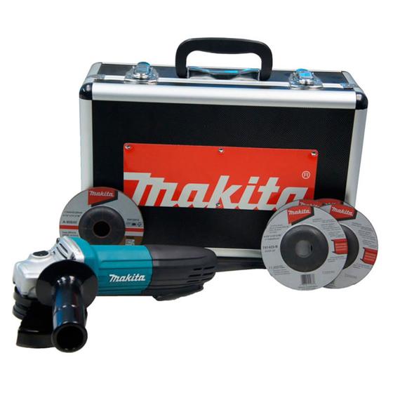 Imagem de Esmerilhadeira Angular 115mm 720 Watts com Maleta GA4534KX Makita