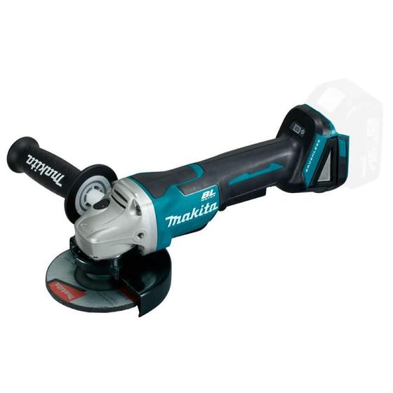 Imagem de Esmerilhadeira Angular 125MM Bateria 18V Sem Fio Com Punho e Protetor do Disco DGA505Z Makita