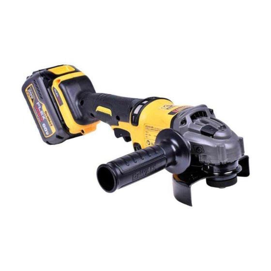 Imagem de Esmerilhadeira Angular 4.1/2"/6" 60V com 2 Baterias e Bolsa 220V DCG414T2-B2 DEWALT