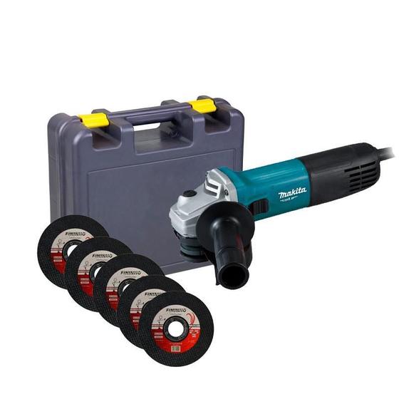 Imagem de Esmerilhadeira Angular 4.1/2 850W Makita Mt M9510B 220V + 5