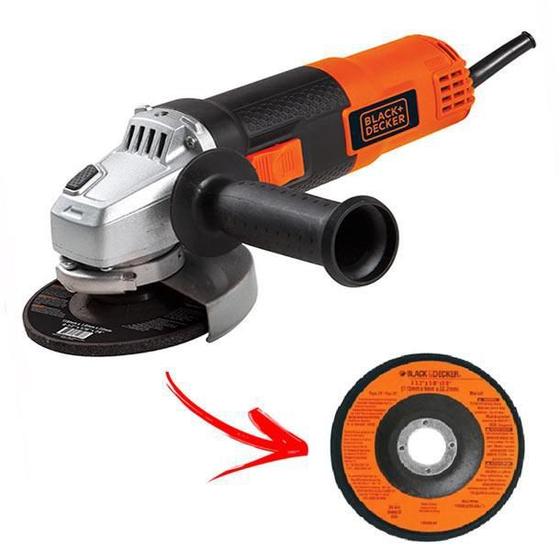 Imagem de Esmerilhadeira Angular 4.1/2 POL 820W G720 BLACK & DECKER