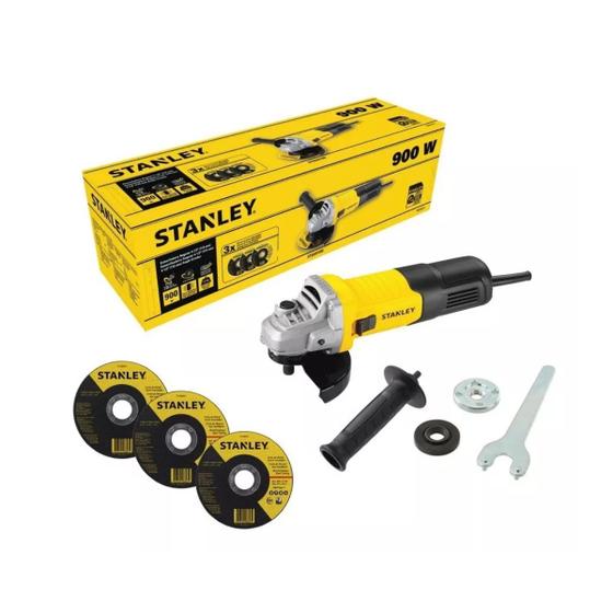 Esmerilhadeira Angular 4 1/2 Pol. 900w Stgs9115d Stanley Menor preço em Esmerilhadeira Angular 4 1/2 Pol. 900w Stgs9115d Stanley