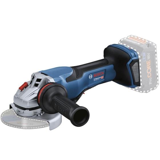 Imagem de Esmerilhadeira Angular 4.1/2 POL sem Bateria e sem Carregador GWS 18V-15C BOSCH