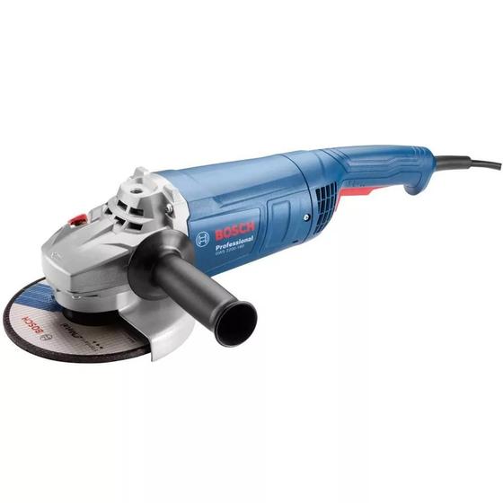 Esmerilhadeira Angular 7 POL 2200W 18F1 GWS 2200-180 BOSCH Menor preço em Esmerilhadeira Angular 7 POL 2200W 18F1 GWS 2200-180 BOSCH