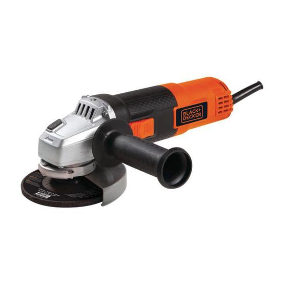 Imagem de Esmerilhadeira Angular Black & Decker 4 1/2, 820W, 11.000 RPM, Preto/Laranja - G720-B2