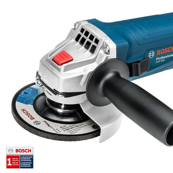 Imagem de Esmerilhadeira Angular Bosch 115mm 850W - GWS 850 220V