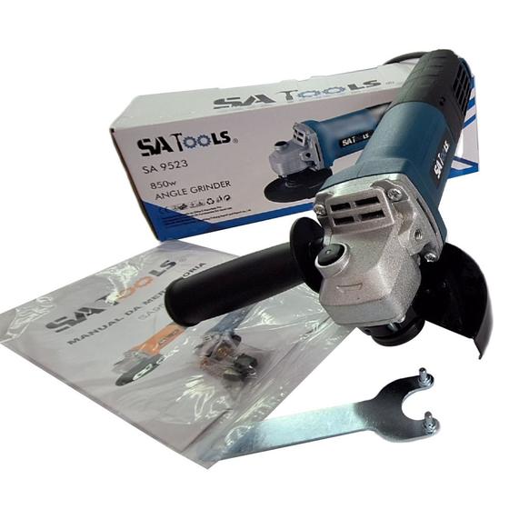 Imagem de Esmerilhadeira Angular Lixadeira 850w Cor Azul 110v/220v