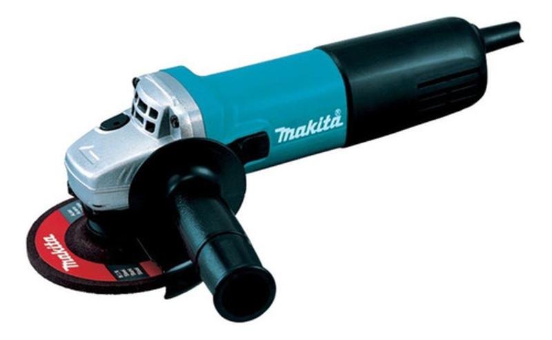 Imagem de Esmerilhadeira Angular Makita 9557hng Azul-turquesa, Preta E Branco 840 W 110 V