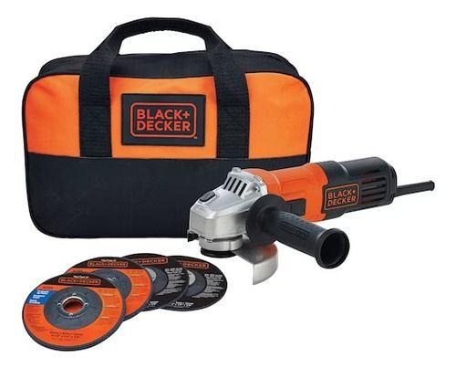 Imagem de Esmerilhadeira Black+decker 650w + 4 Discos + Bolsa G650k5 110v