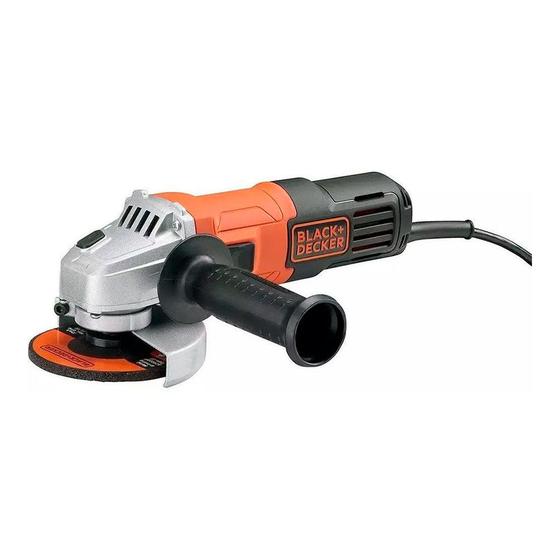 Imagem de Esmerilhadeira Black + Decker Angular 4.1/2 (115mm) 650W 127V Laranja - G650-BR