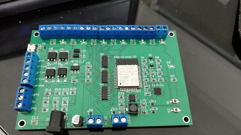 Imagem de ESP32 GRBL 6 eixos - placa 32 bits para CNC Impressora 3D