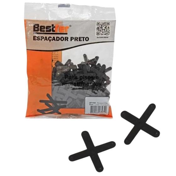 Imagem de Espacador de Piso e Revestimento 5mm (pacote 100 Pcs)  Bestfer 