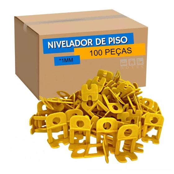 Espaçador/Nivelador Para Porcelanato E Piso 100 Peças 1mm - Syka Light ...