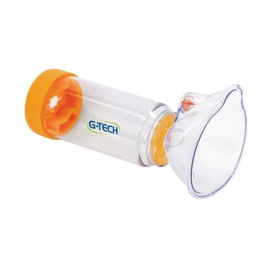 Imagem de Espaçador para Medicamento Clear Adulto e Infantil Encaixe Universal G-tech