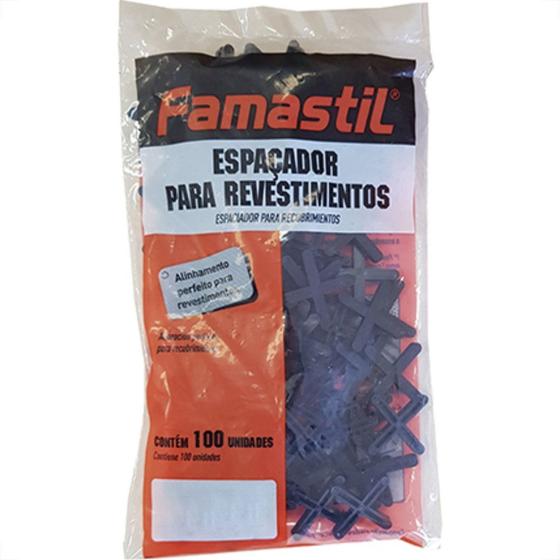 Imagem de Espacador Piso Famastil 2,0Mm Preto C/100