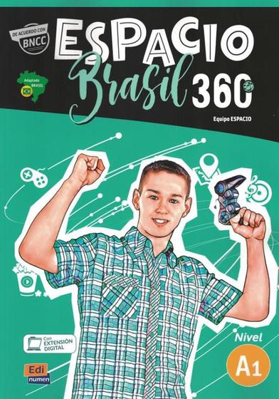 Imagem de Espacio brasil 360 a1 - libro del alumno - EDINUMEN