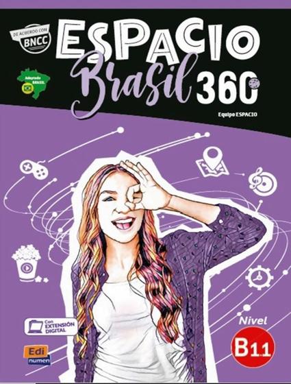 Imagem de Espacio brasil 360 b1.1 - libro del alumno - EDINUMEN