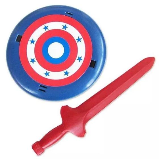 Imagem de Espada com escudo de brinquedo Coleção Heróis