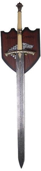 Imagem de Espada Gelo Winter Is Coming Game Of Trones Sem Bainha + Sup