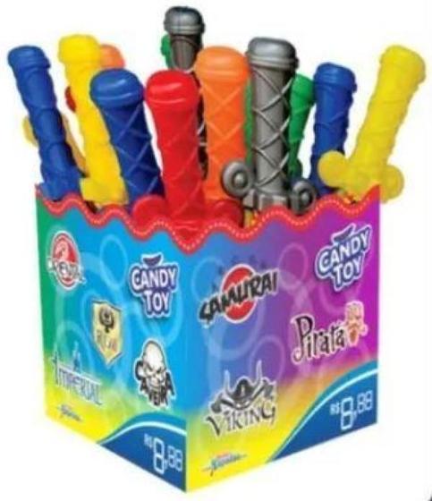 Imagem de Espada Pirata Com Balinhas 20Un X 30Gr Candy Toy