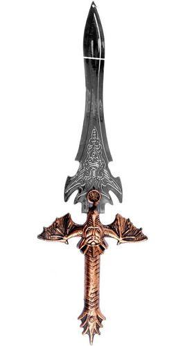 Imagem de Espada Plastico Guerreiro Medieval Brinquedo Infatil Lutar