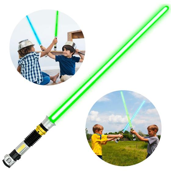 Espada Sabre De Luz Space Force Com Luz Forte E Som Dm Toys - Sabre de ...