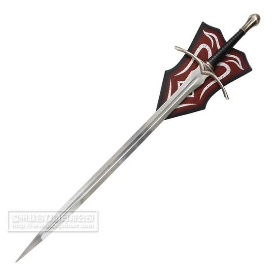 Imagem de Espada Senhor Dos Aneis Gandalf Frodo Glamdring Com Suporte