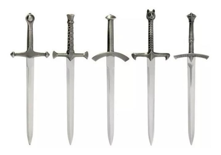 Imagem de Espadas Coleção Game Of Thrones Abridor De Cartas + Estojo