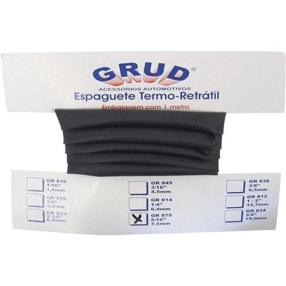 Imagem de Espaguete Termo-Retrátil 1,00m X 1,6mm Grud GR 816