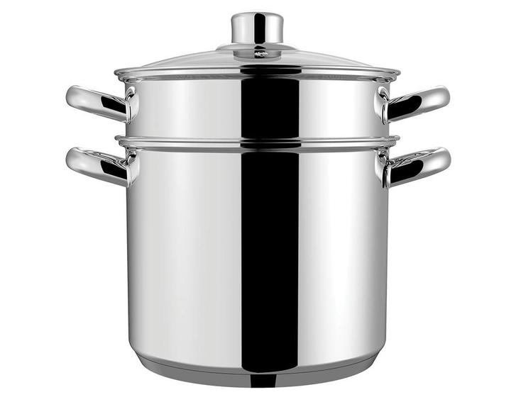 Imagem de Espagueteira Caldeirão Brinox Savoy 5 Litros Ø 20 x 17 cm Aço Inox