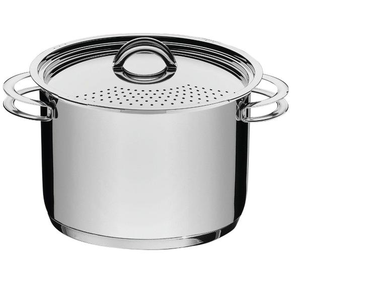 Imagem de Espagueteira Tramontina Inox 7,7L 24cm com Tampa