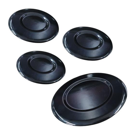 Imagem de Espalhador De Chama Cooktop Fischer  4 Peças Original